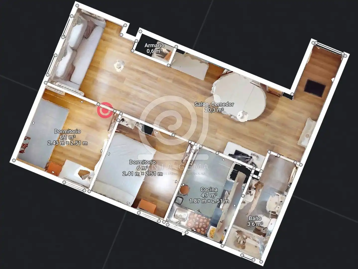 Flat for sale in A Coruña Capital   with Heating