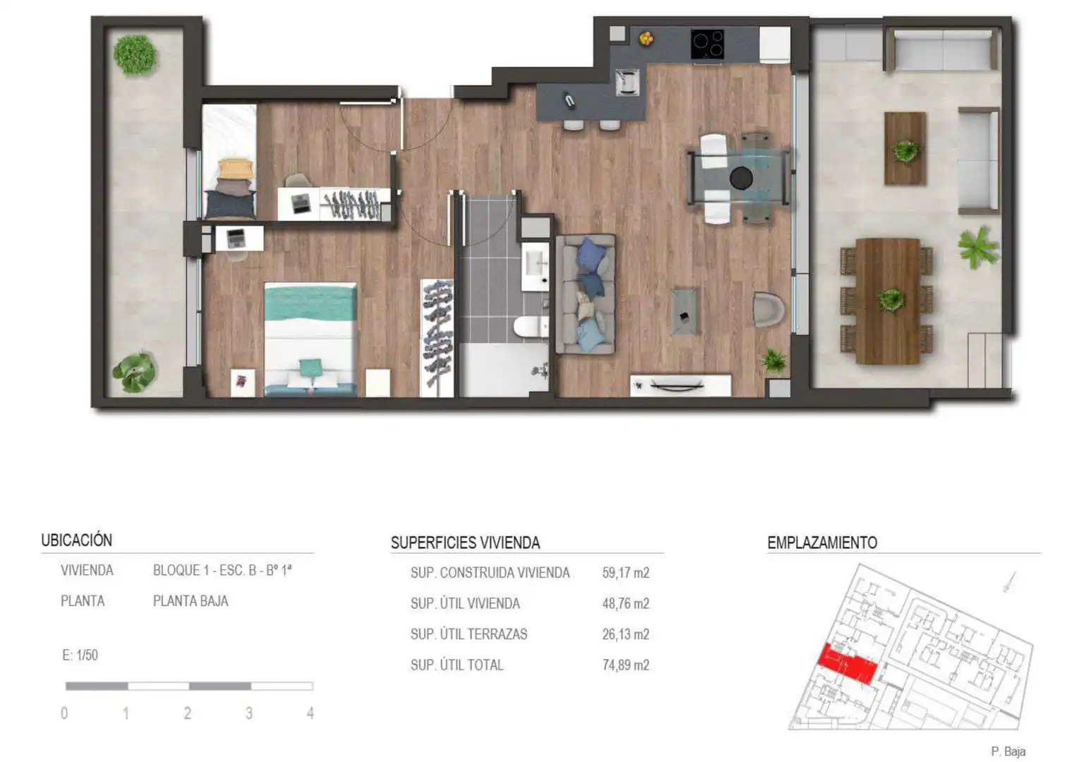 Rez-de-chaussée avec piscine à vendre à Carrer del Doctor Fleming 7, imagen 33