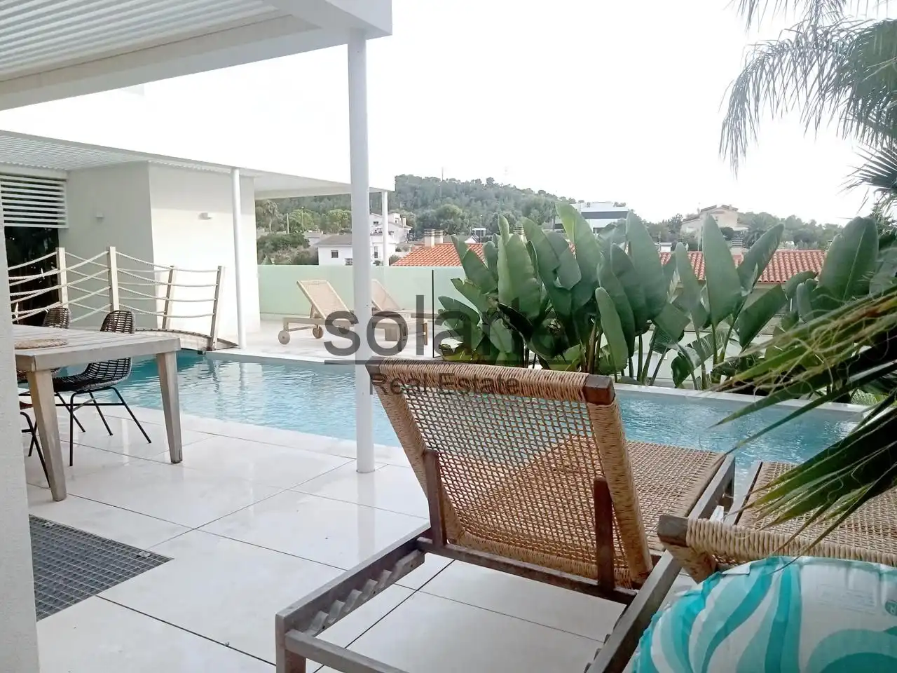 Piscina de Casa o xalet de lloguer en Sitges