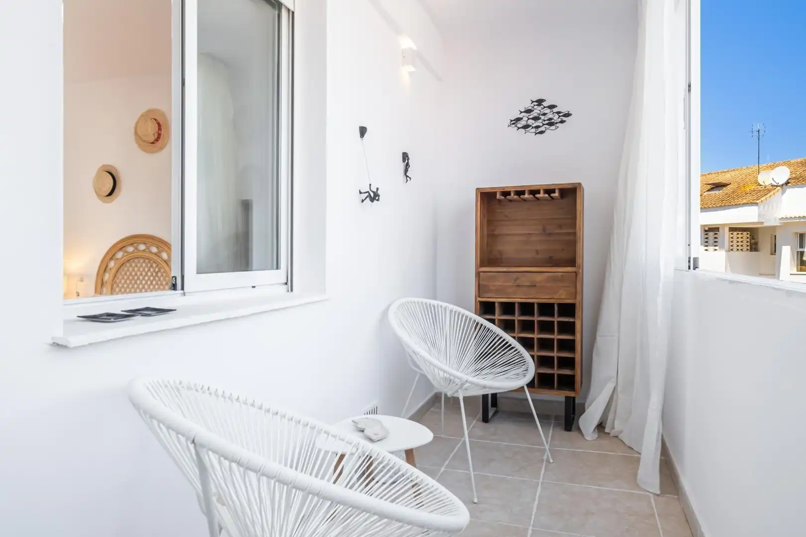 Terrassa de Apartament en venda en Jávea / Xàbia amb Aire condicionat, Calefacció i Moblat