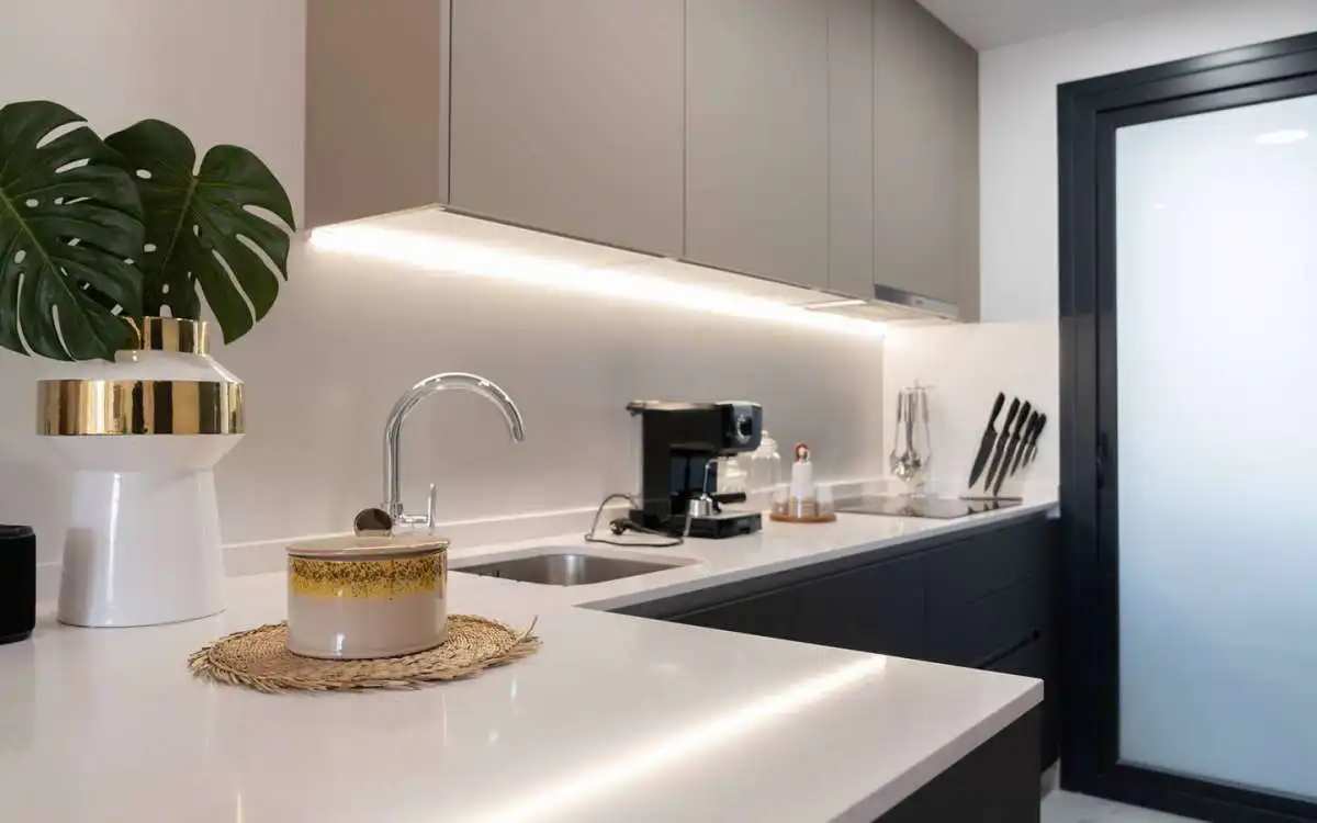 Küche von Wohnung zum Verkauf in Benidorm mit Terrasse und Gemeinschaftspool