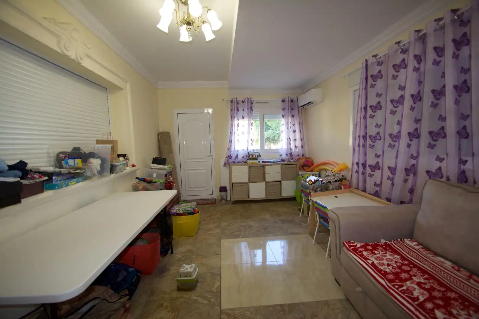 Schlafzimmer von Haus oder Chalet zum Verkauf in Orihuela mit Klimaanlage, Heizung und Privatgarten