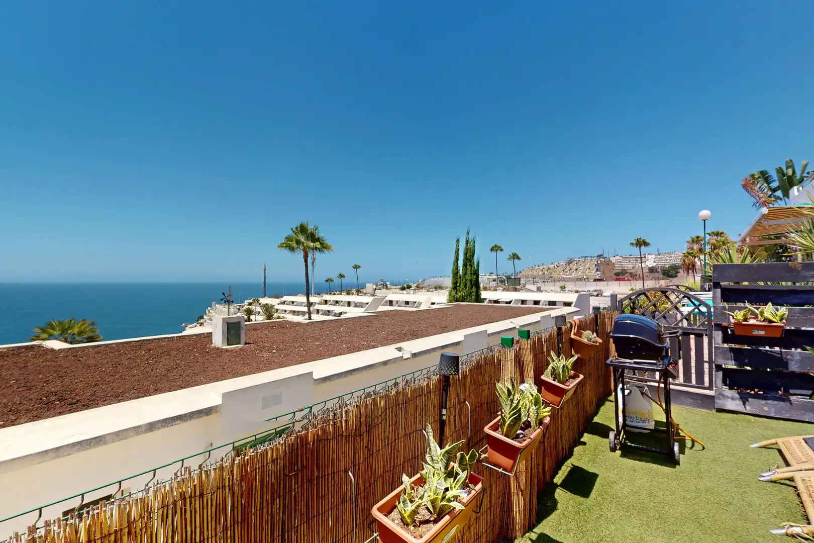Terrace of Flat for sale in Mogán  with Air Conditioner, Heating and Terrace