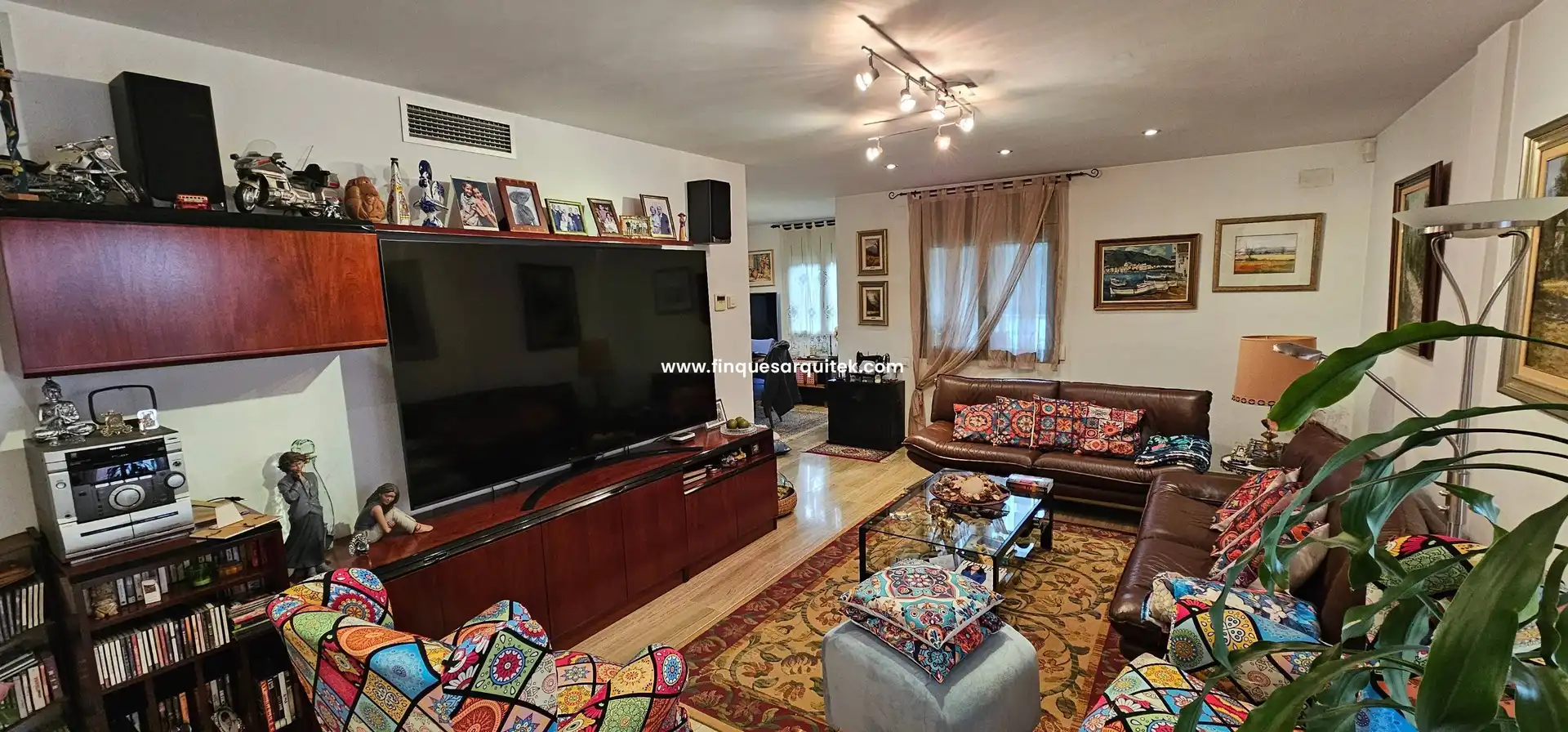 Sala de estar de Casa o chalet en venta en Alpicat con Aire acondicionado, Terraza y Trastero