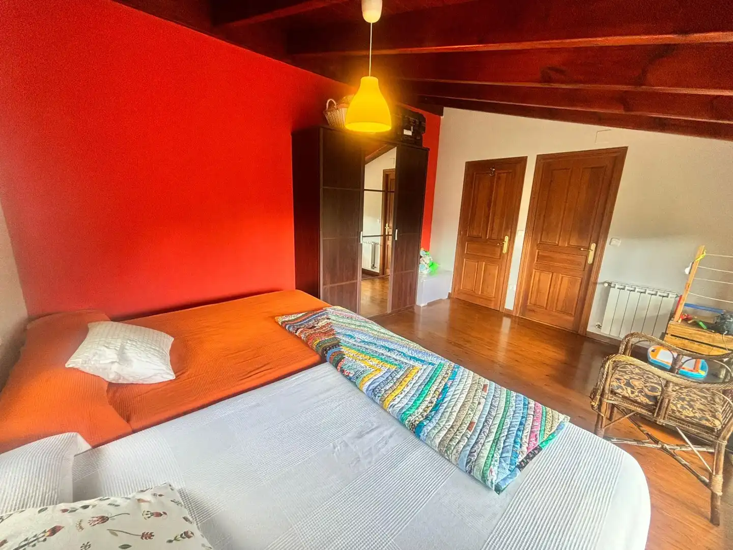 Bedroom of Houses for sale in Langreo  with Heating, Private garden and Terrace