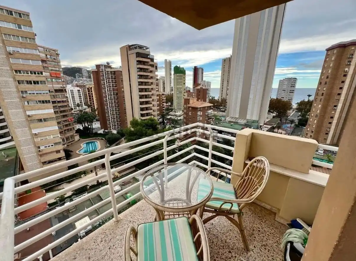 Vista exterior de Apartamento en venta en Benidorm con Aire acondicionado