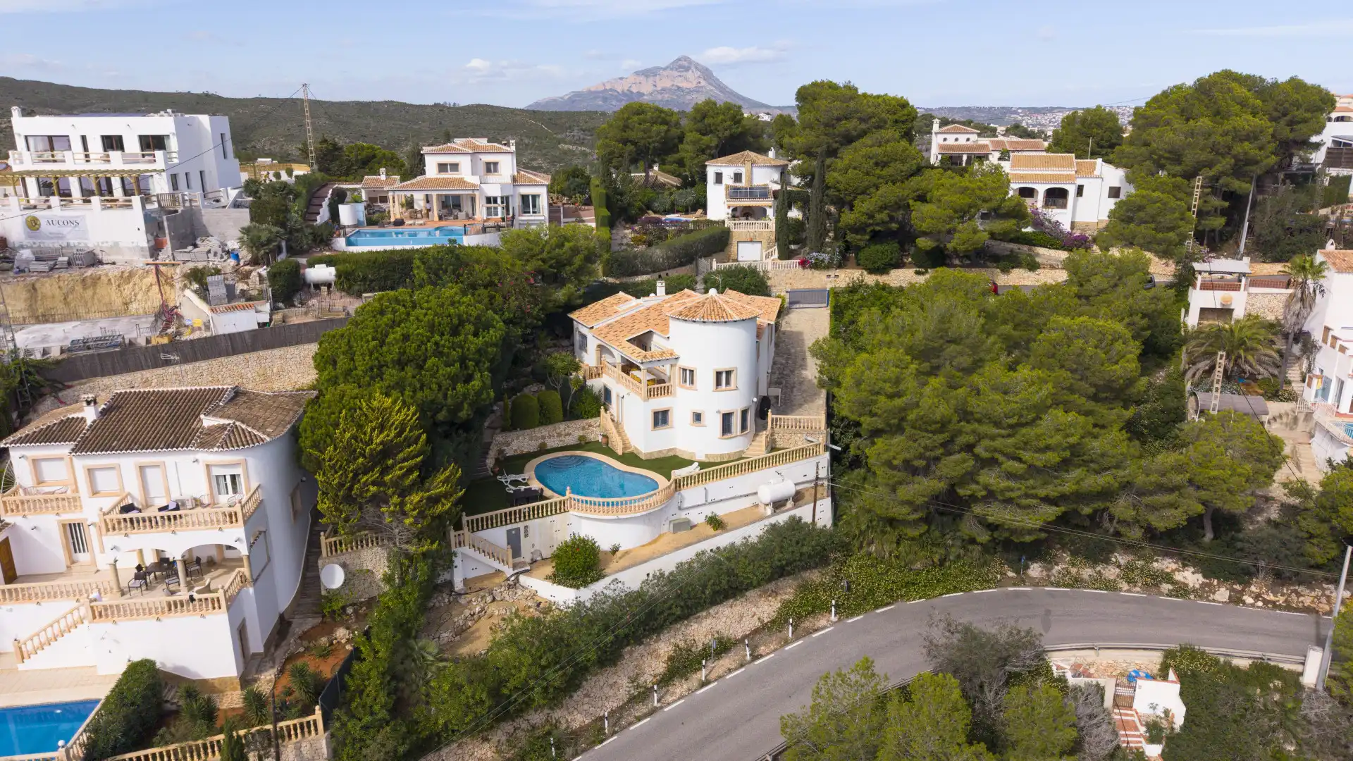 Exterior view of Houses for sale in Jávea / Xàbia  with Heating, Private garden and Terrace