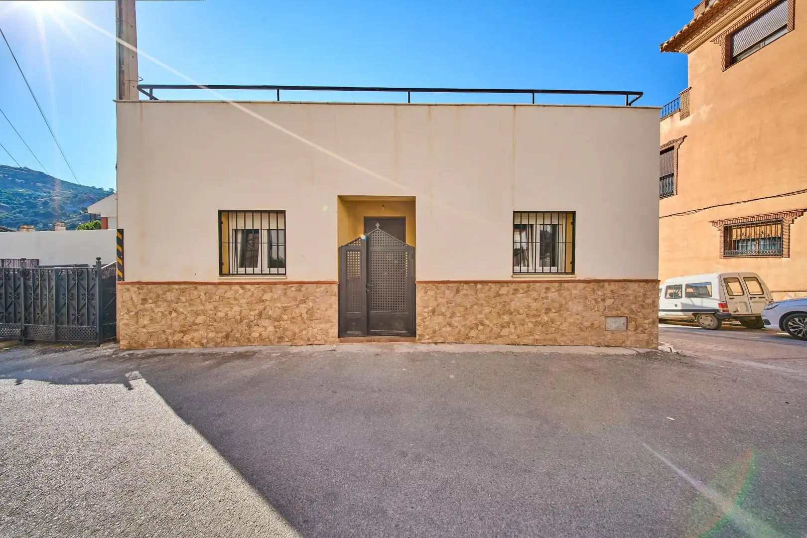 Vista exterior de Casa o xalet en venda en Lanjarón