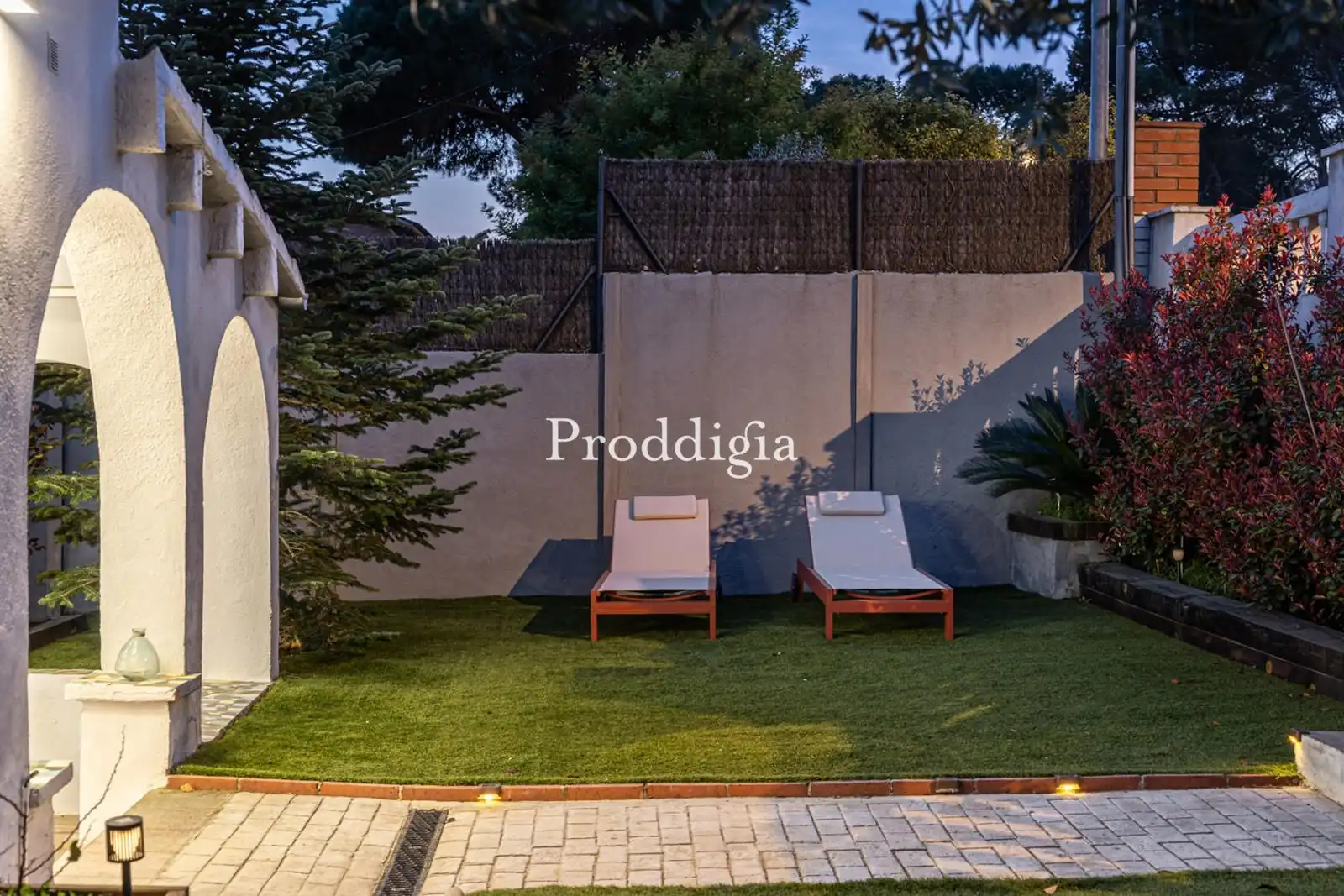 Garten von Haus oder Chalet zur Miete in Sant Cugat del Vallès mit Heizung, Terrasse und Schwimmbad