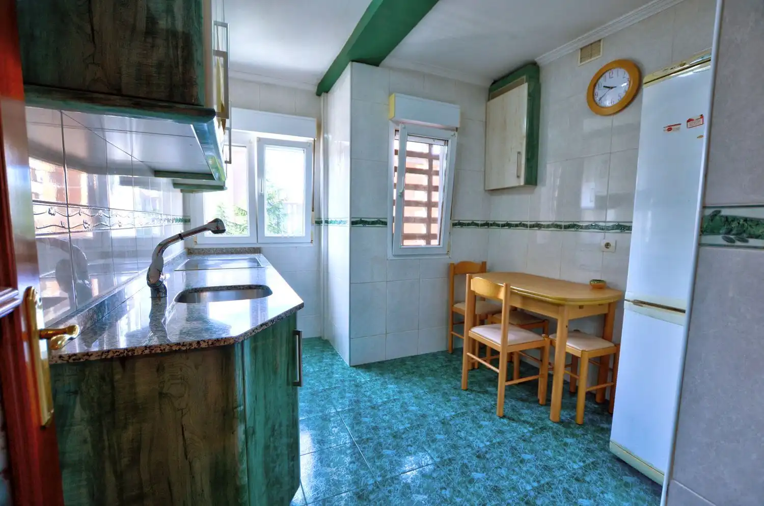 Kitchen of Flat for sale in Gijón   with Storage room and Swimming Pool