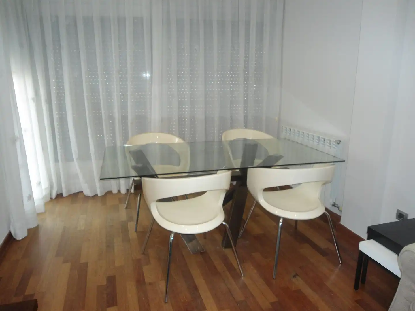 Comedor de Apartamento de alquiler en Lleida con Aire acondicionado, Calefacción y Parquet