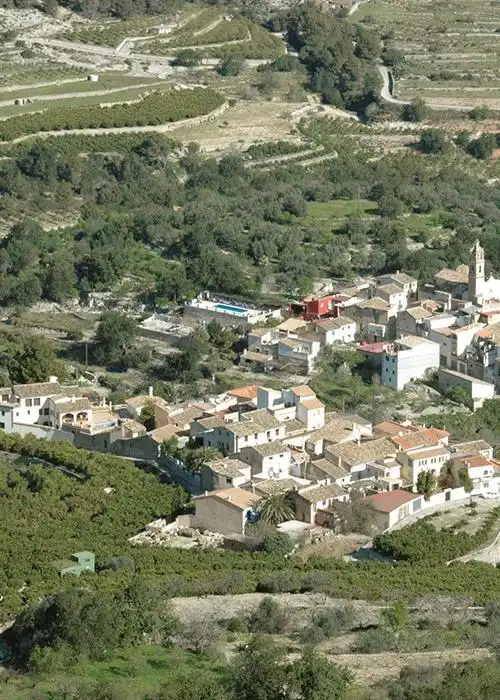 Vista exterior de Terreno en venta en La Vall d'Alcalà