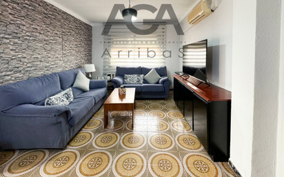 Living room of Flat for sale in Badalona  with Air Conditioner, Heating and Terrace