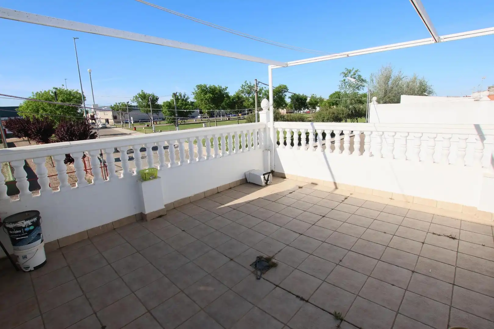 Terrassa de Casa o xalet en venda en Puebla de la Calzada amb Aire condicionat, Calefacció i Terrassa