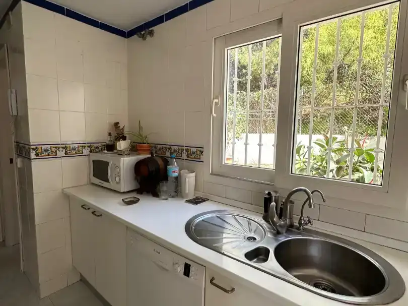 Cuina de Casa o xalet en venda en Málaga Capital amb Aire condicionat