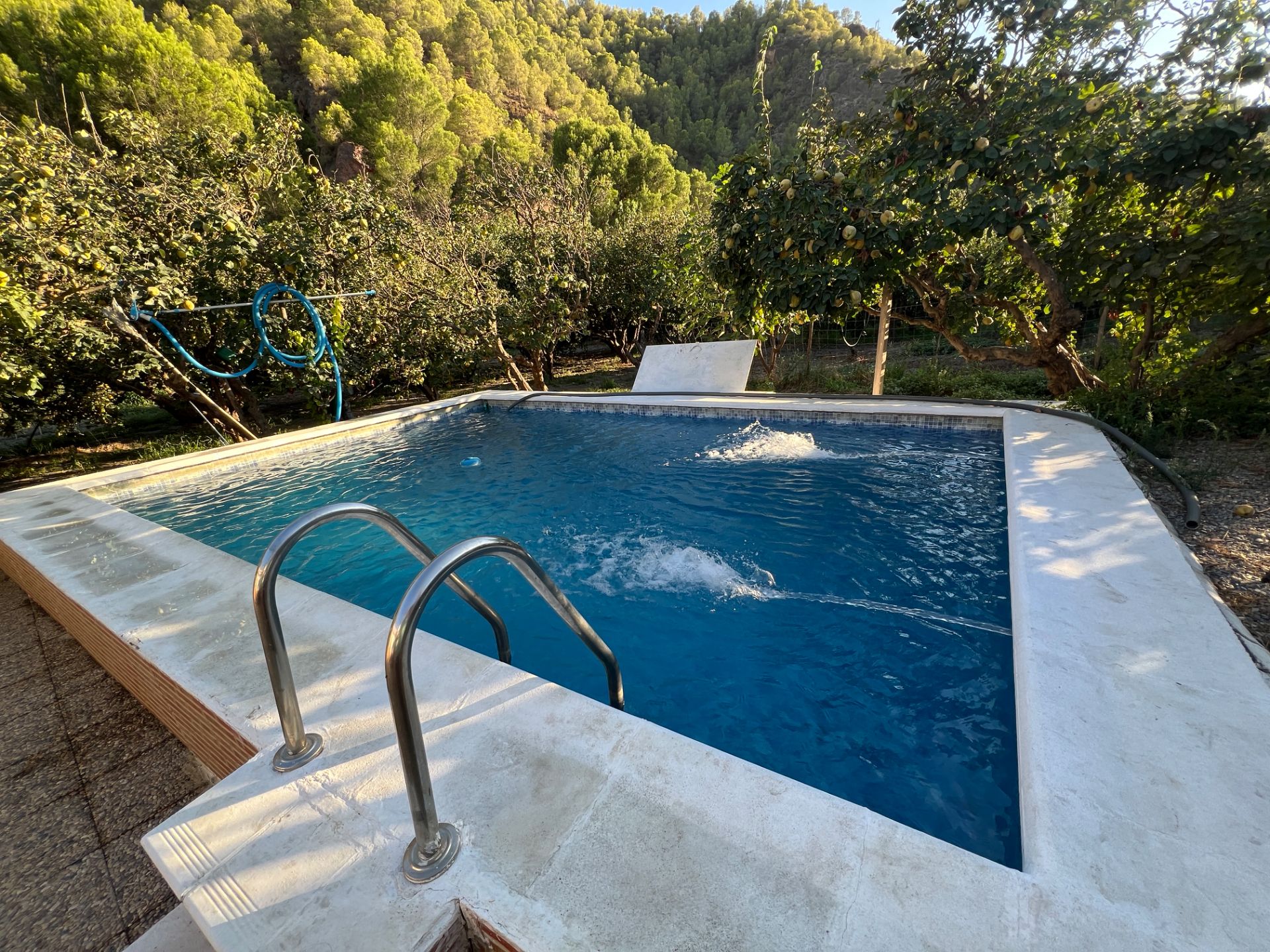 Swimming pool of Country house for sale in Órgiva  with Heating, Private garden and Terrace