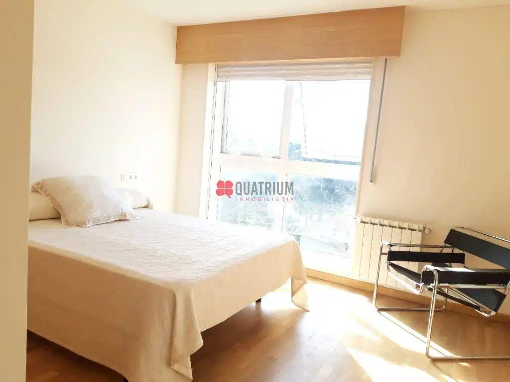 Bedroom of Houses for rent in Santiago de Compostela   with Heating, Terrace and Storage room