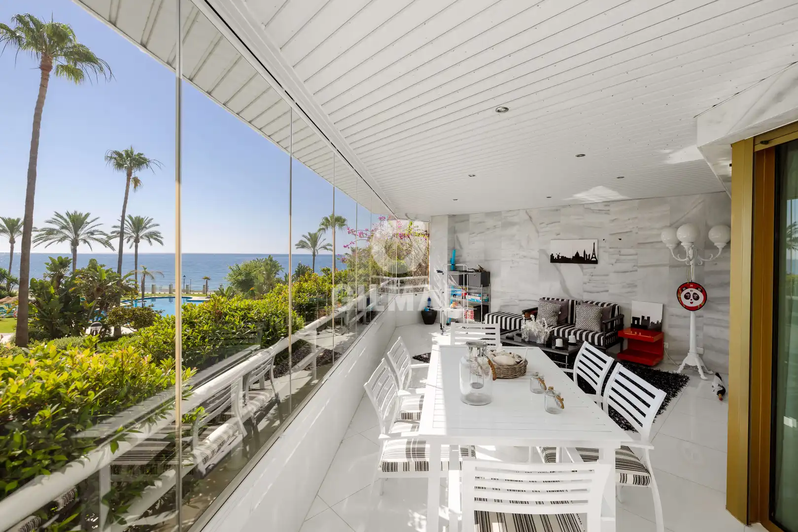 Terrassa de Apartament en venda en Marbella amb Calefacció, Jardí privat i Traster