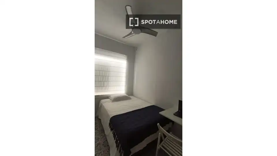 Habitación de Piso para compartir en Cullera con Aire acondicionado, Calefacción y Amueblado