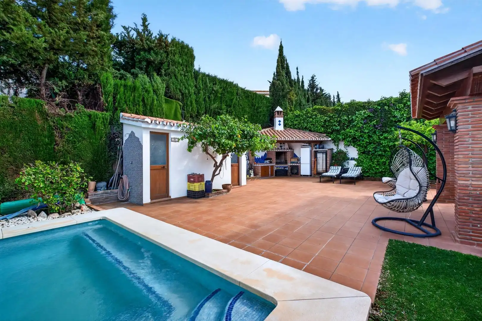 Jardí de Casa o xalet en venda en Alhaurín de la Torre amb Aire condicionat, Calefacció i Jardí privat