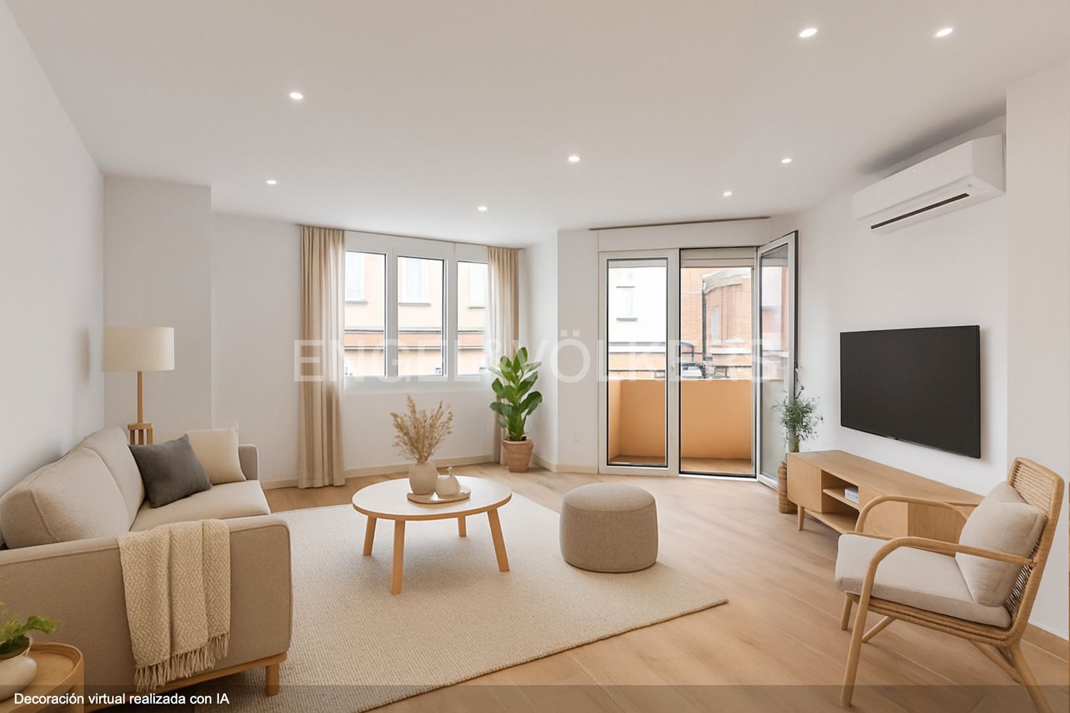 Living room of Apartment for sale in Sagunto / Sagunt  with Air Conditioner, Heating and Terrace