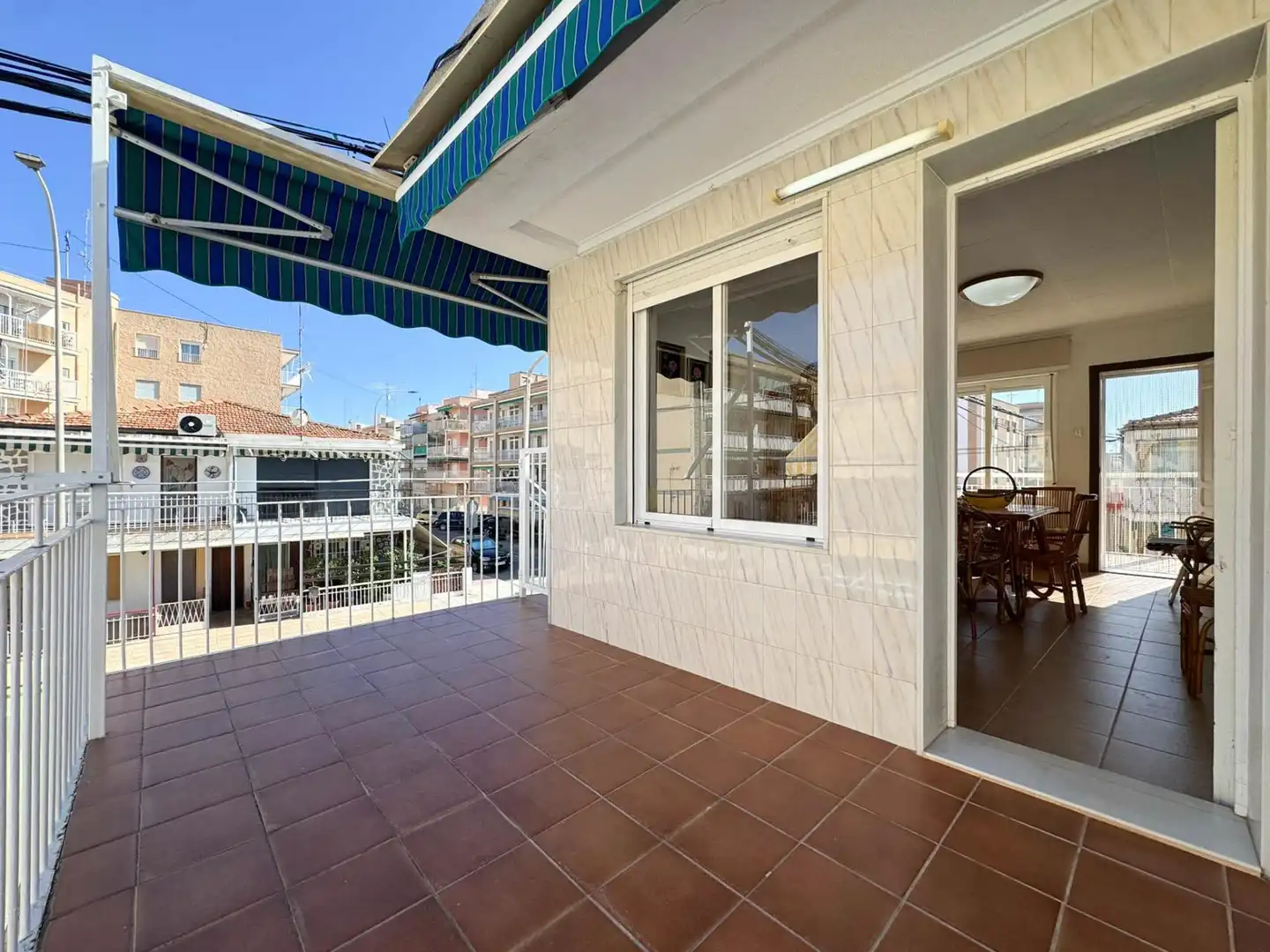 Terraza de Apartamento de alquiler en Santa Pola con Terraza, Amueblado y Balcón