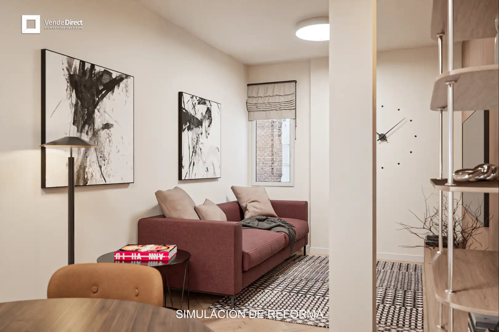 Sala de estar de Piso en venta en Madrid con Aire acondicionado, Calefacción y Parquet