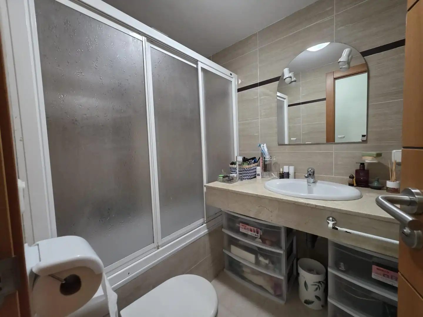 Baño de Ático en venta en El Ejido con Aire acondicionado, Calefacción y Jardín privado