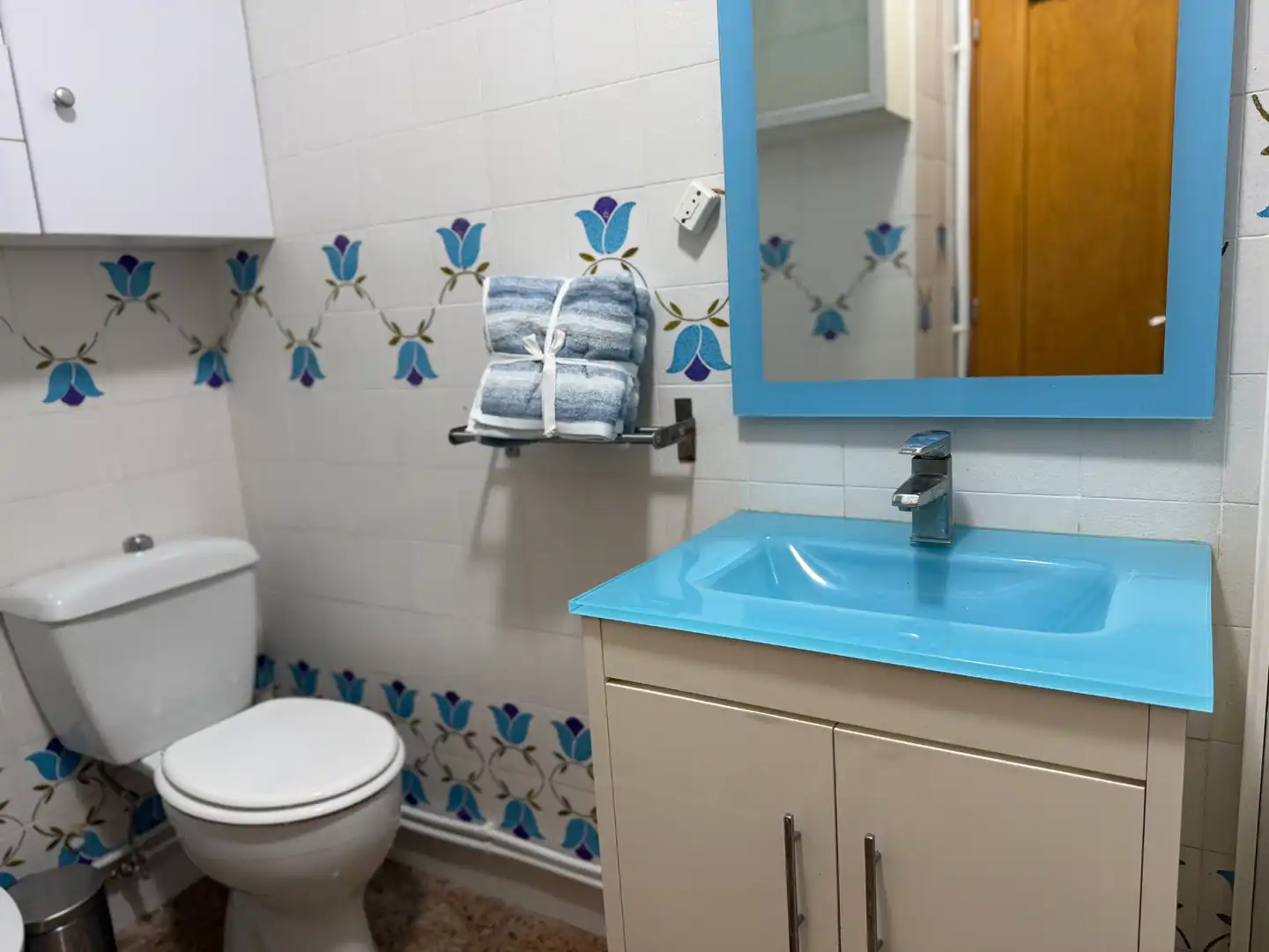 Badezimmer von Wohnung zur Miete in Águilas mit Terrasse, Möbliert und Ofen