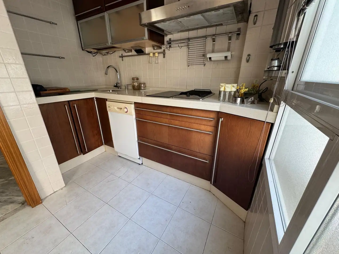 Cocina de Dúplex en venta en Badajoz con Aire acondicionado, Calefacción y Terraza