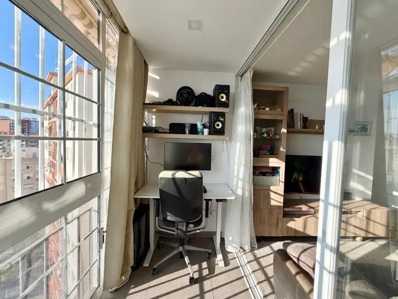 Balcony of Flat for sale in Teatinos - Universidad
