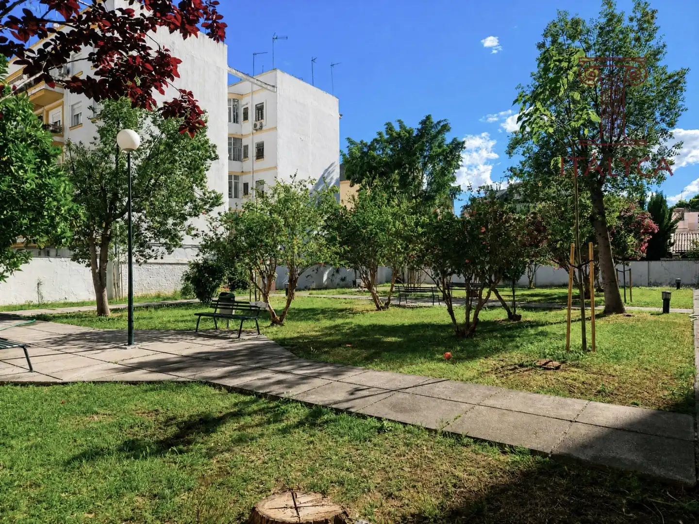 Garden of Flat for sale in Sevilla  with Air Conditioner, Heating and Terrace