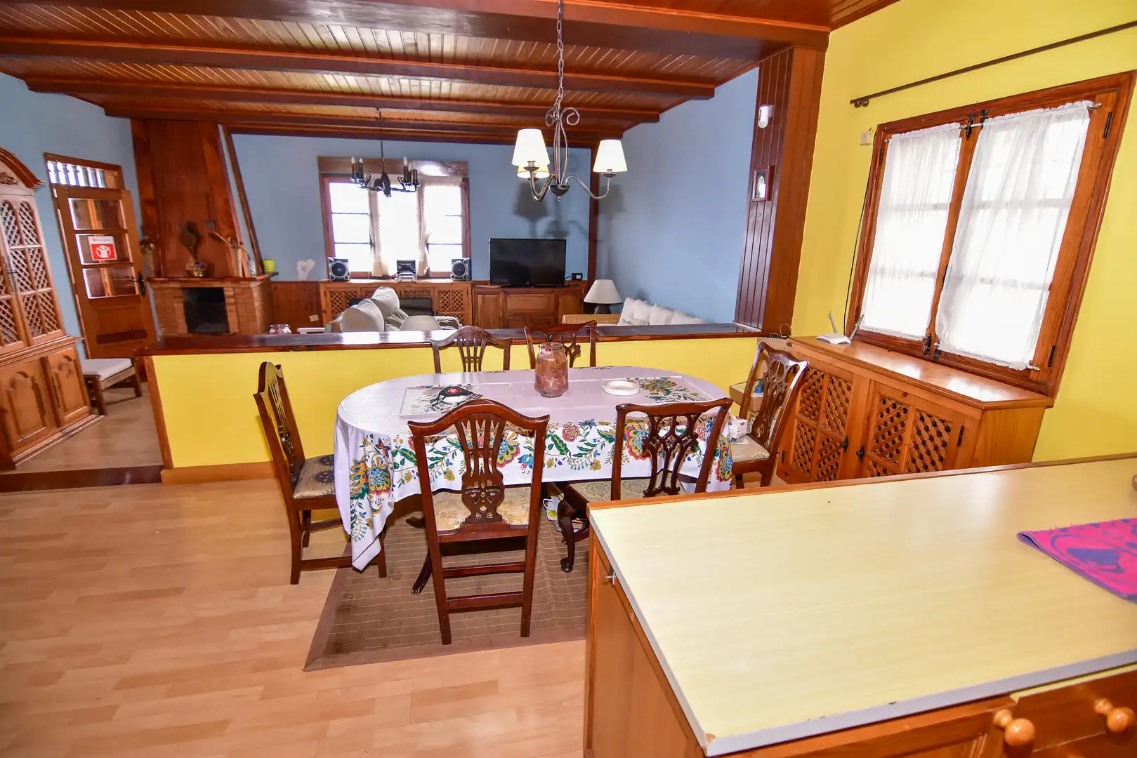 Dining room of Houses for sale in La Orotava  with Terrace, Storage room and Furnished