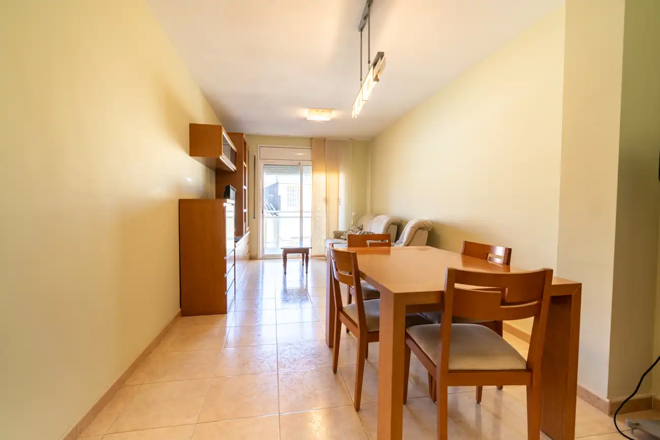 Dining room of Flat for sale in Roquetes  with Air Conditioner, Heating and Terrace