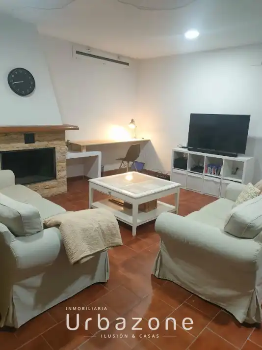 Sala de estar de Casa o chalet en venta en Mutxamel con Aire acondicionado, Calefacción y Jardín privado
