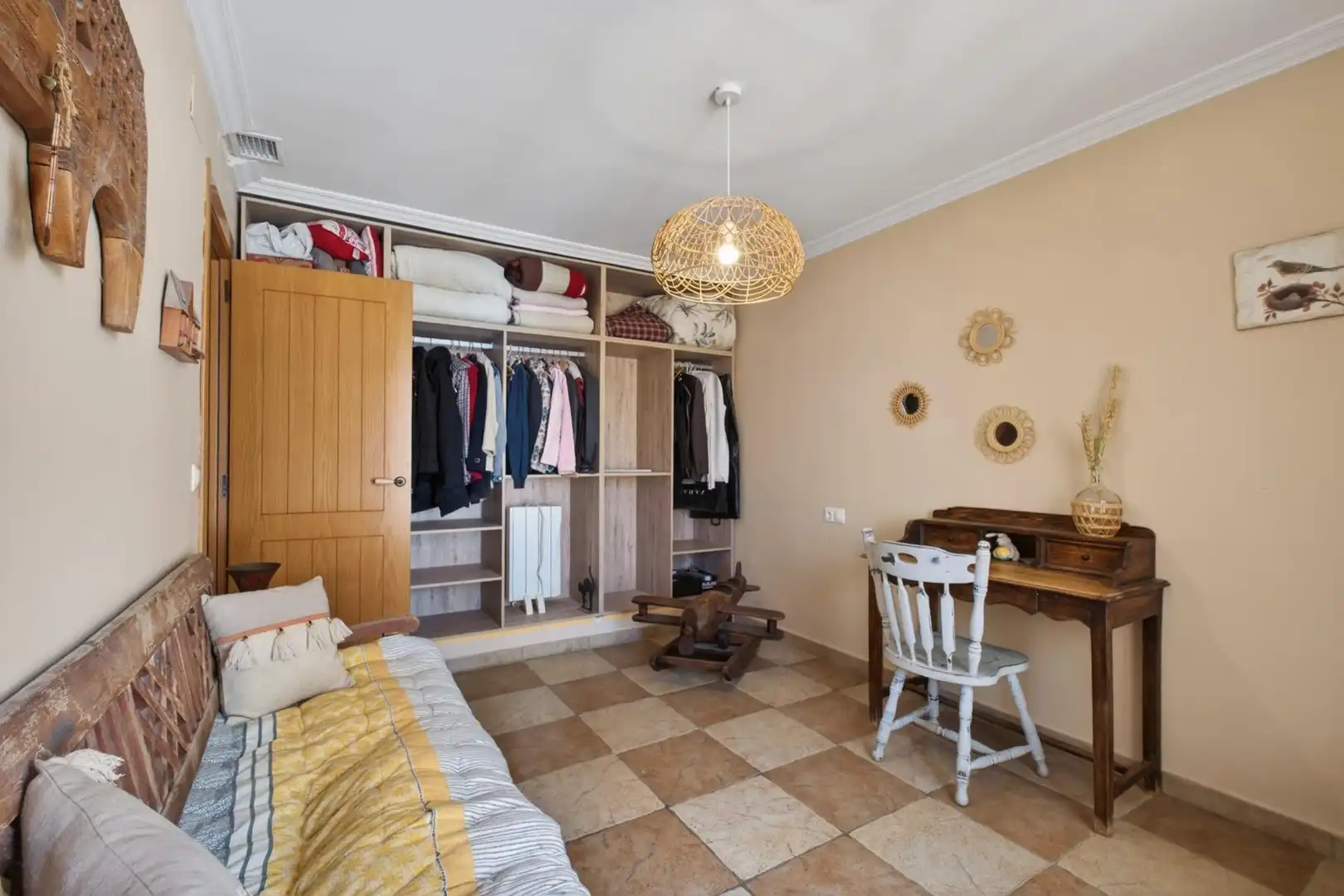 Bedroom of Houses for sale in Málaga  with Air Conditioner, Heating and Private garden