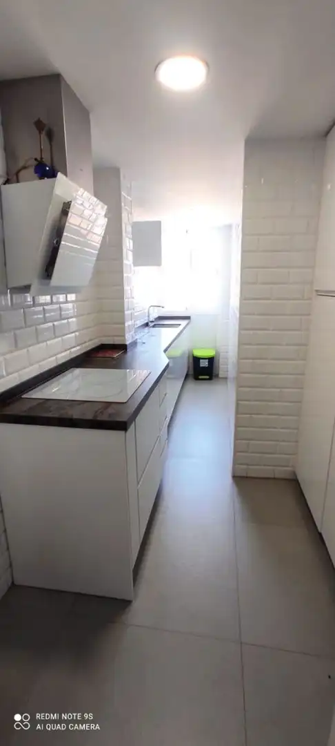 Cocina de Piso de alquiler en Málaga con Aire acondicionado, Amueblado y Balcón
