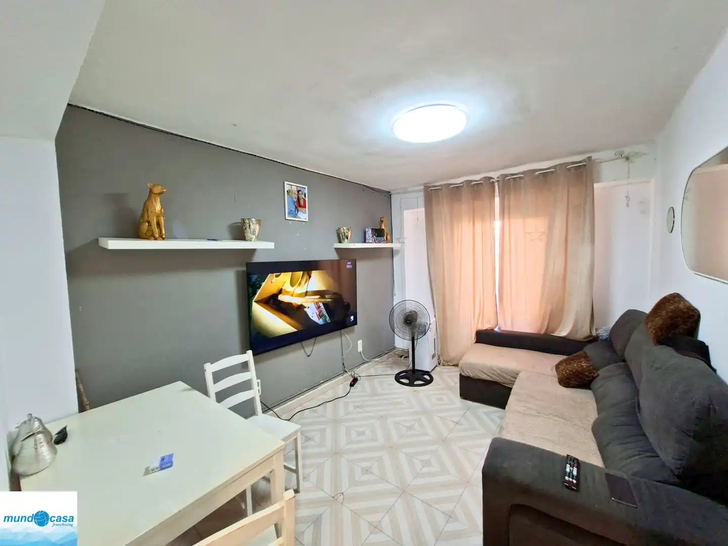 Sala de estar de Piso en venta en Zaragoza con Balcón