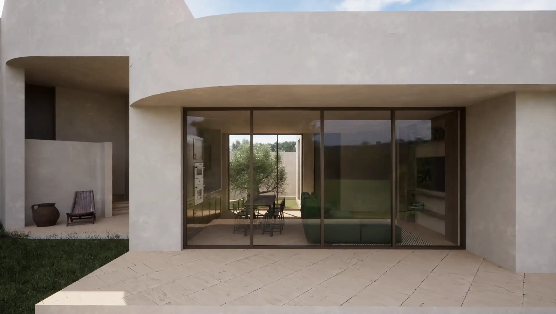 Terrace of Country homes for sale in Benalup-Casas Viejas  with Terrace and Swimming Pool