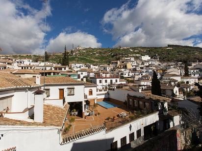 Exterior view of House or chalet for sale in  Granada Capital  with Air Conditioner, Terrace and Swimming Pool