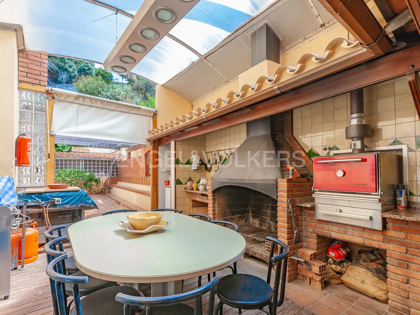 Terraza de Casa o chalet en venta en Mataró con Aire acondicionado, Calefacción y Jardín privado