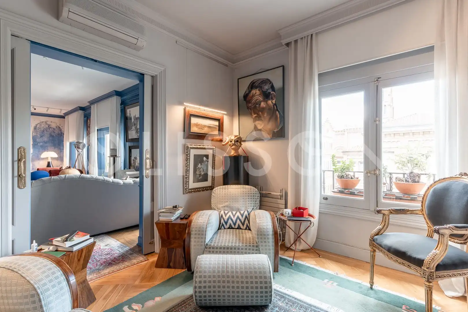 Sala de estar de Piso en venta en Madrid con Aire acondicionado, Calefacción y Trastero