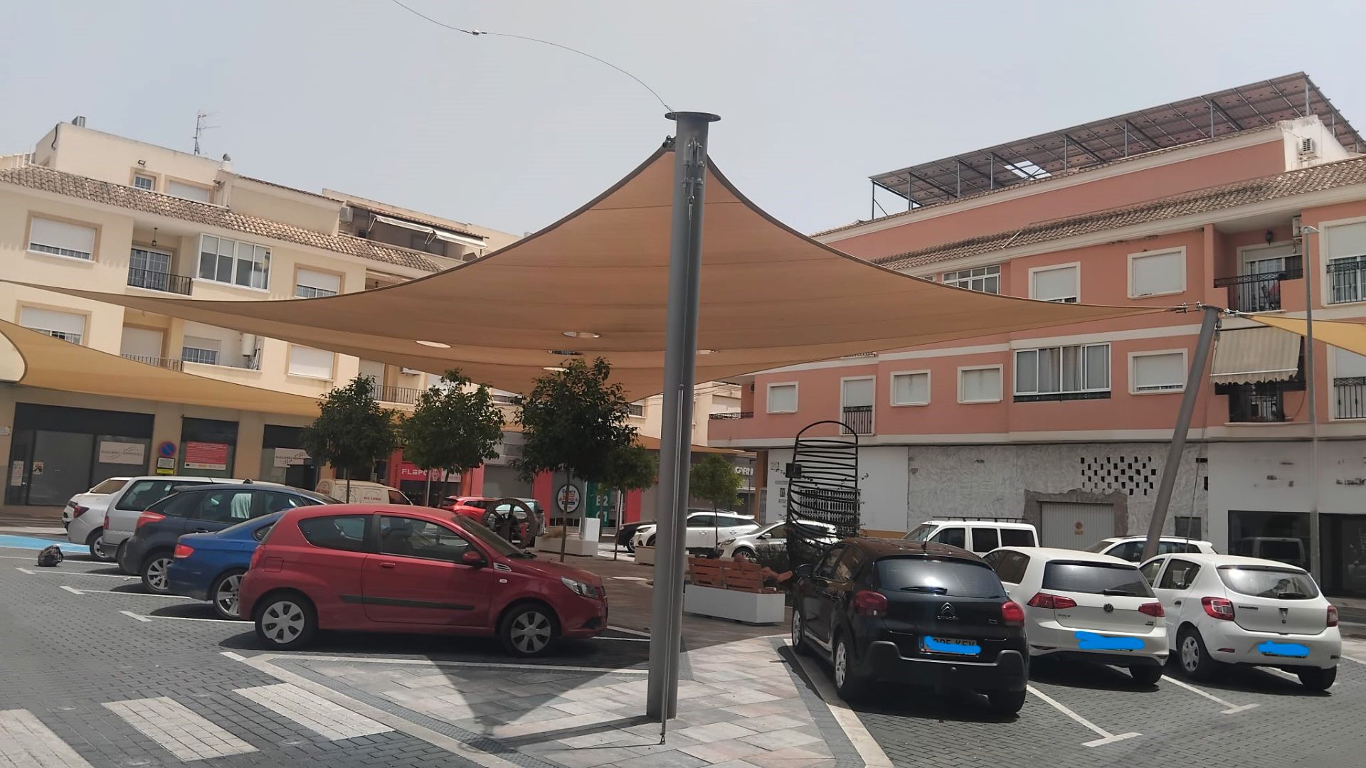 Vista exterior de Àtic de lloguer en Lorquí amb Aire condicionat, Terrassa i Traster