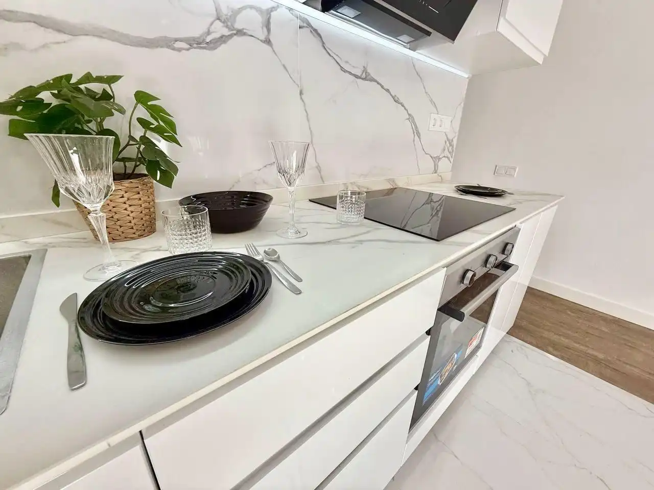 Cocina de Piso en venta en Madrid con Aire acondicionado, Terraza y Trastero