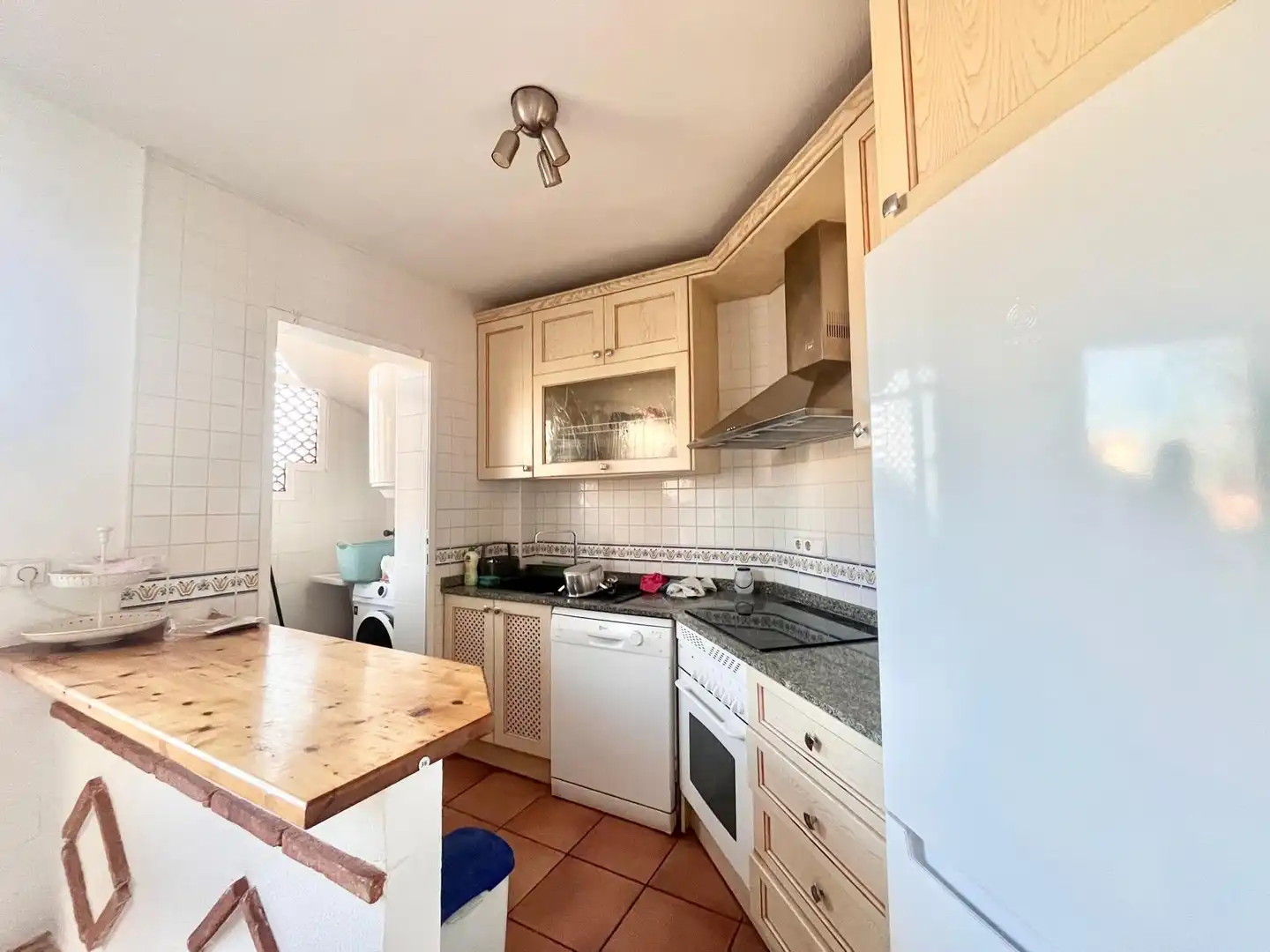 Cocina de Ático de alquiler en Cartagena con Aire acondicionado, Calefacción y Terraza