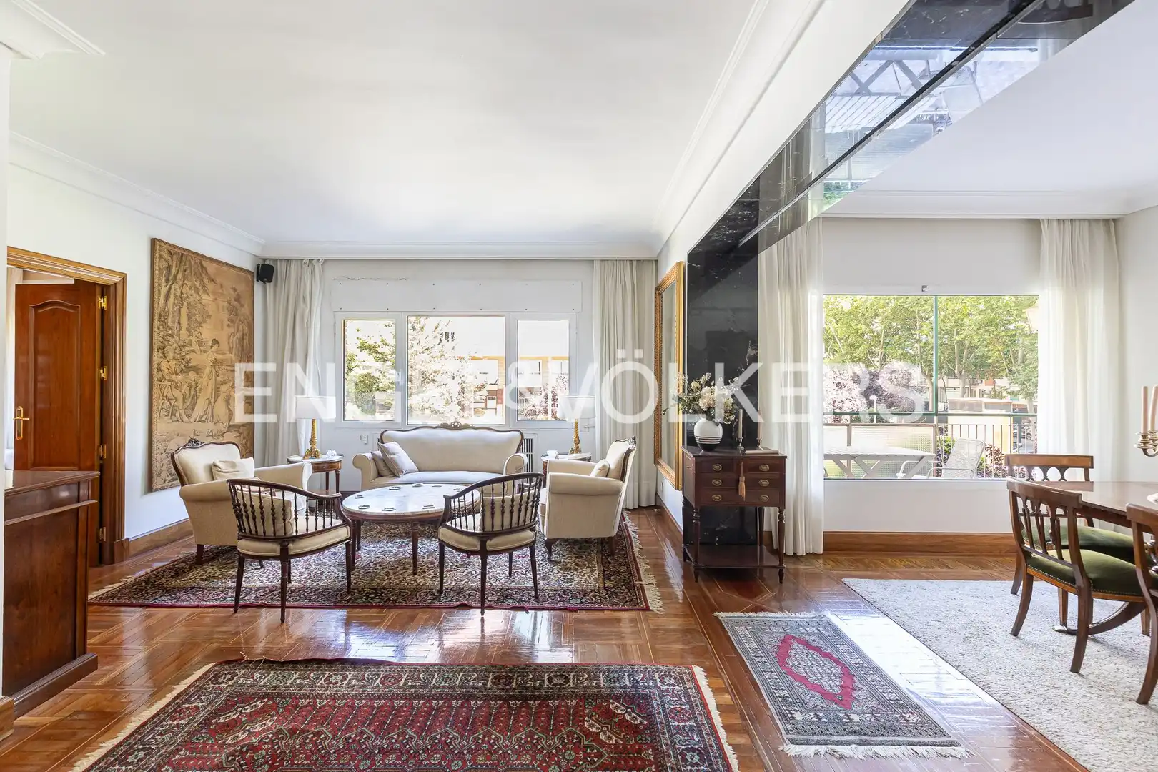 Sala de estar de Piso en venta en Madrid con Aire acondicionado, Calefacción y Parquet