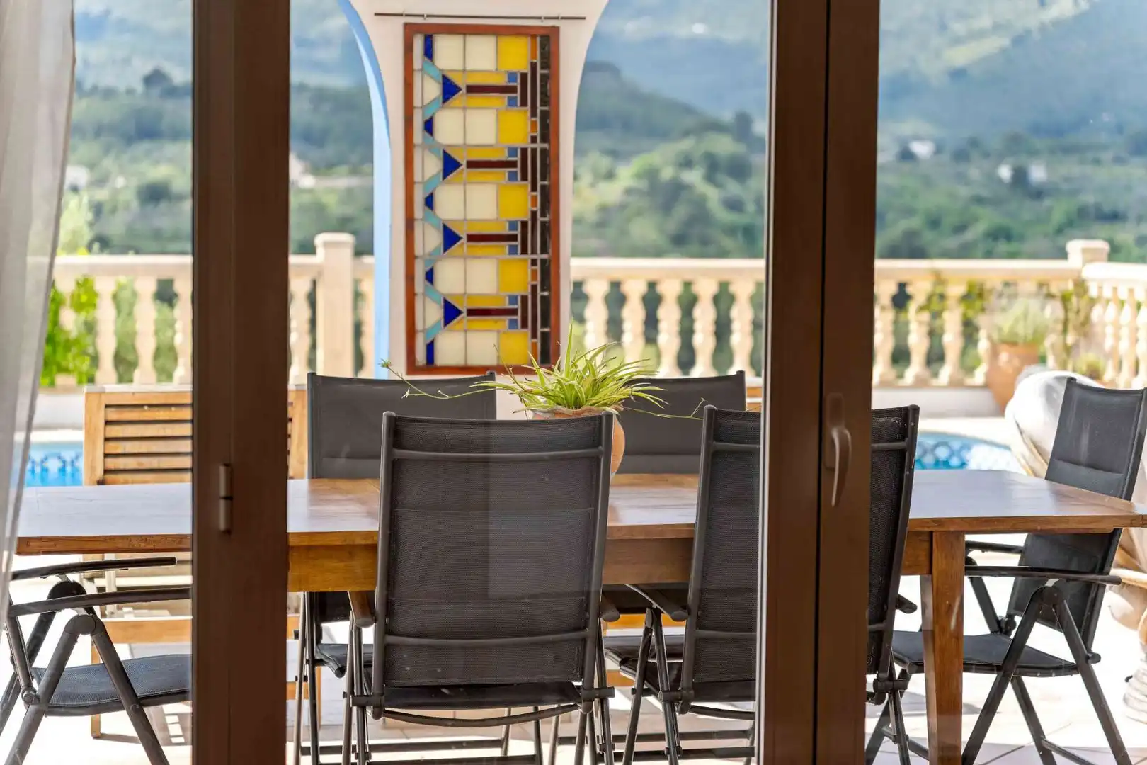 Terraza de Casa o chalet en venta en Murla con Aire acondicionado, Calefacción y Jardín privado