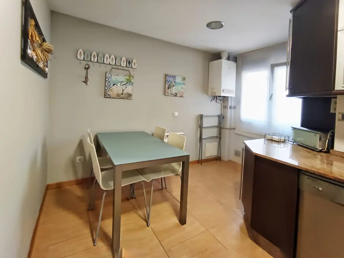 Esszimmer von Wohnung zur Miete in Pontevedra Capital  mit Heizung und Möbliert