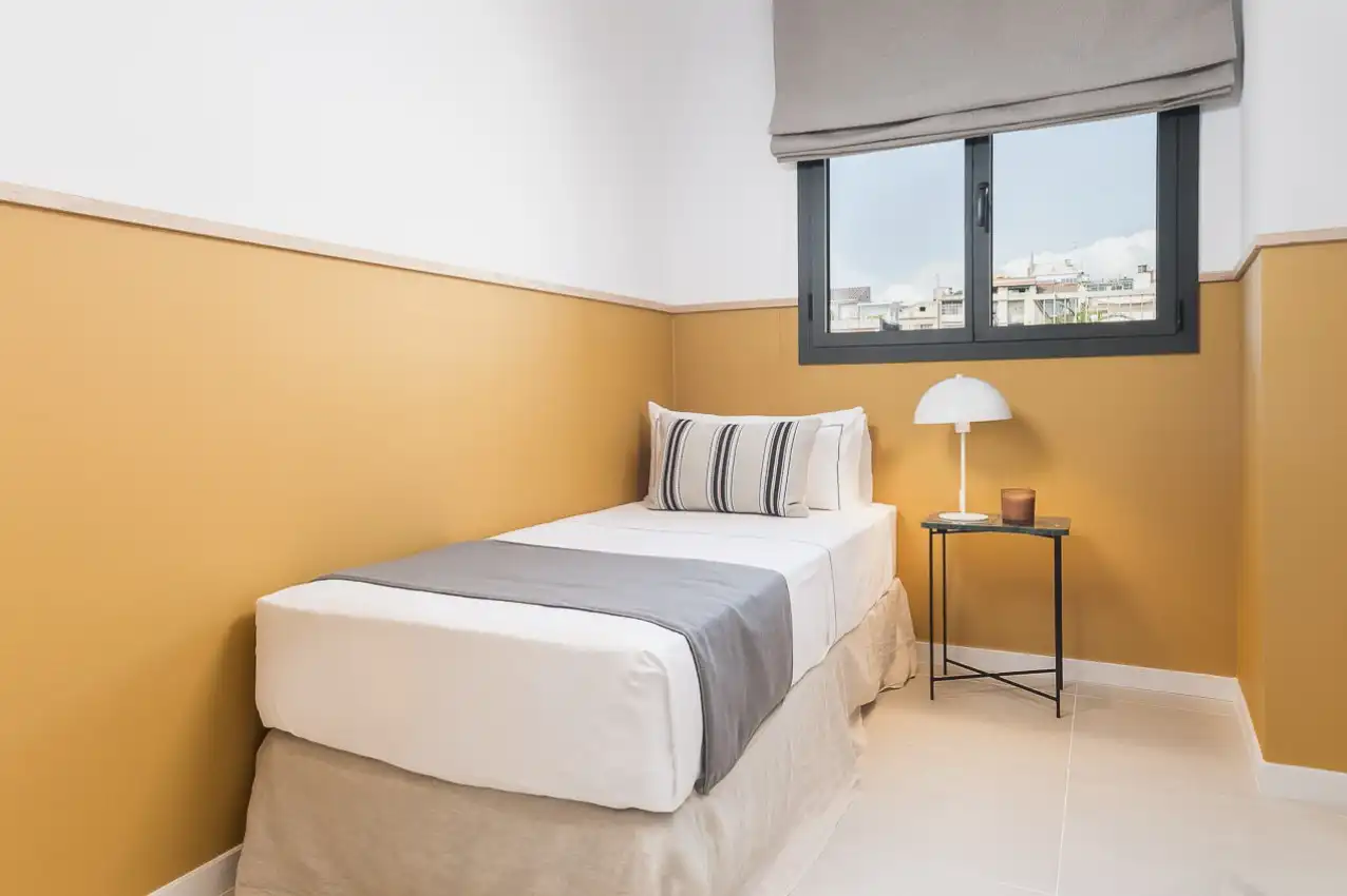 Habitación de Piso de alquiler en Barcelona con Aire acondicionado, Calefacción y Amueblado