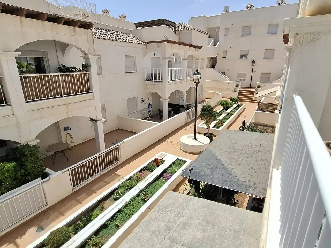 Terrassa de Apartament en venda en Mojácar amb Aire condicionat, Terrassa i Piscina